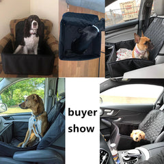 2-in-1 Waterproof Dog Car Seat Hammock & Protector