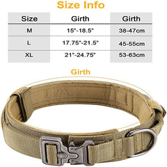 Tactical Dog Collar & Leash Set