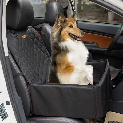 2-in-1 Waterproof Dog Car Seat Hammock & Protector