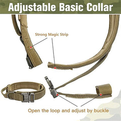 Tactical Dog Collar & Leash Set